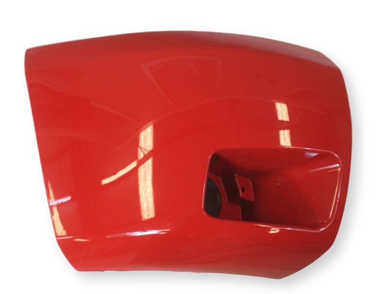 2007 Chevrolet Silverado Front Bumper End Painted Victory Red (WA9260), With Foglight