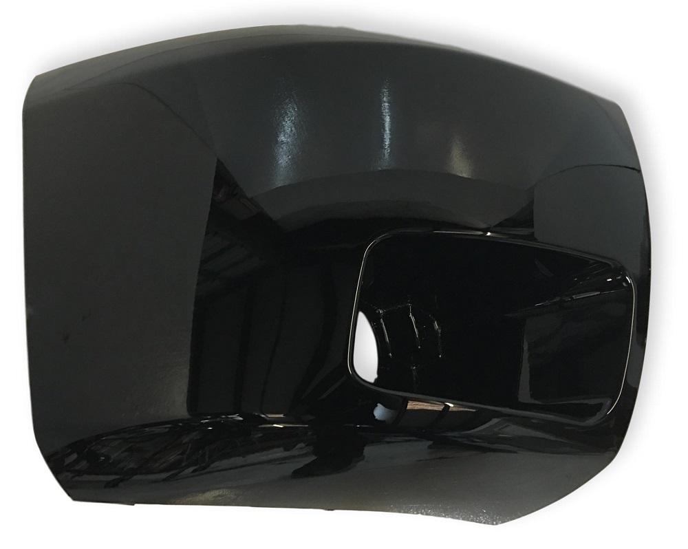 2010_Chevrolet_Silverado_Passenger_Side_Front_Bumper_End_Cap_WIth_Foglight_Painted_Black_WA8555