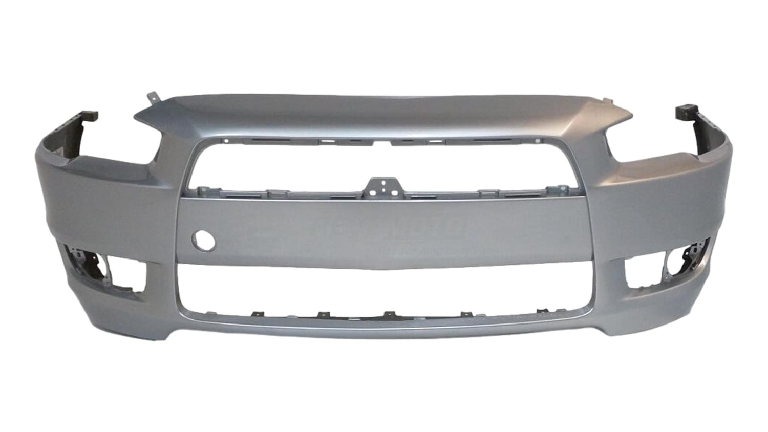 2008-2012 Mitsubishi Lancer Front Bumper Painted Cool Silver Metallic (A31) 6400B914 OEM