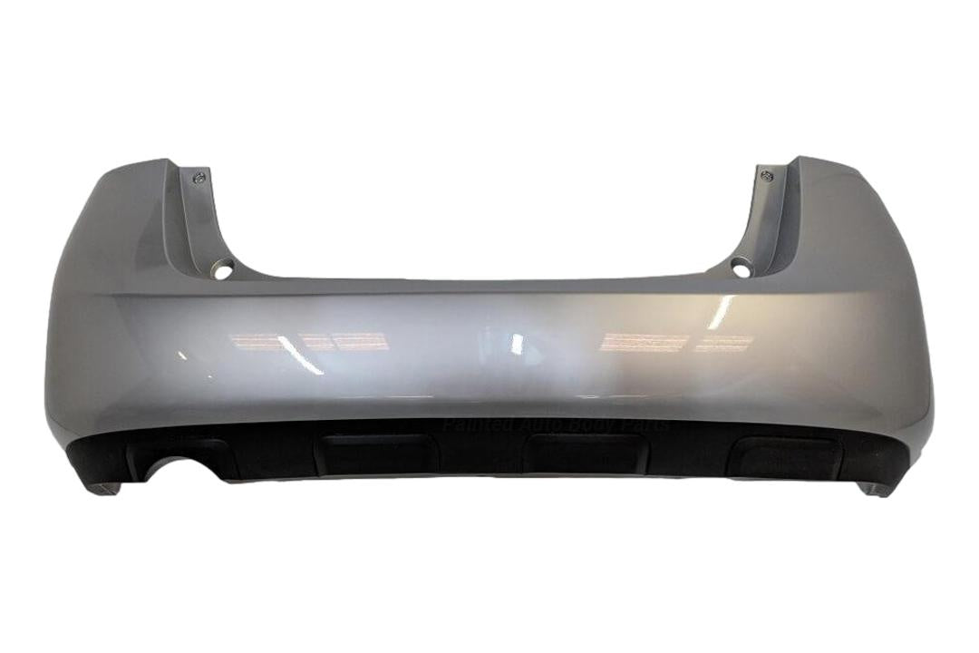 2008-2013 Nissan Rogue Rear Bumper Painted Liquid Platinum Metallic (K23) HEM22JM04H NI1100260