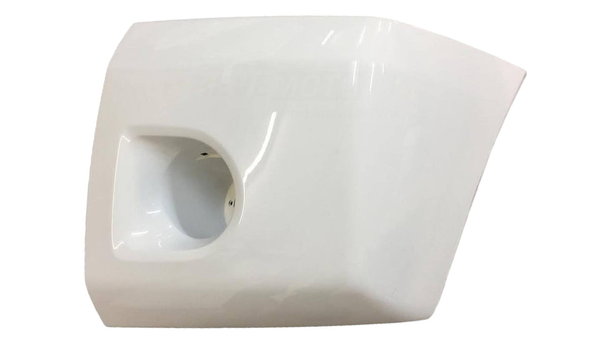 2008-2015 Nissan Titan Front End Cap Painted (Left, Driver-Side) Nordic White (Q10) 62025ZR00A NI1004148