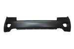 2011-2013 Jeep Grand Cherokee Front Bumper Painted_Upper__WITHOUT-Head Light Washer Holes_Park Assist Sensor Holes_ Chrome Insert_68078268AB_CH1000979
