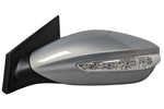 2011-2014 Hyundai Sonata Side View Mirror Painted (WITH: Heat, Turn Signal Light | WITHOUT: Eco Models) Iridescent Silver Blue Pearl (Z3) 876103Q110 HY1320168