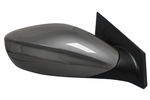 2011-2014 Hyundai Sonata Side View Mirror Painted (WITH: Heat | WITHOUT: Turn Signal Light, Eco Models) Harbor Gray Metallic (P3G) 876203Q010 HY1321166 