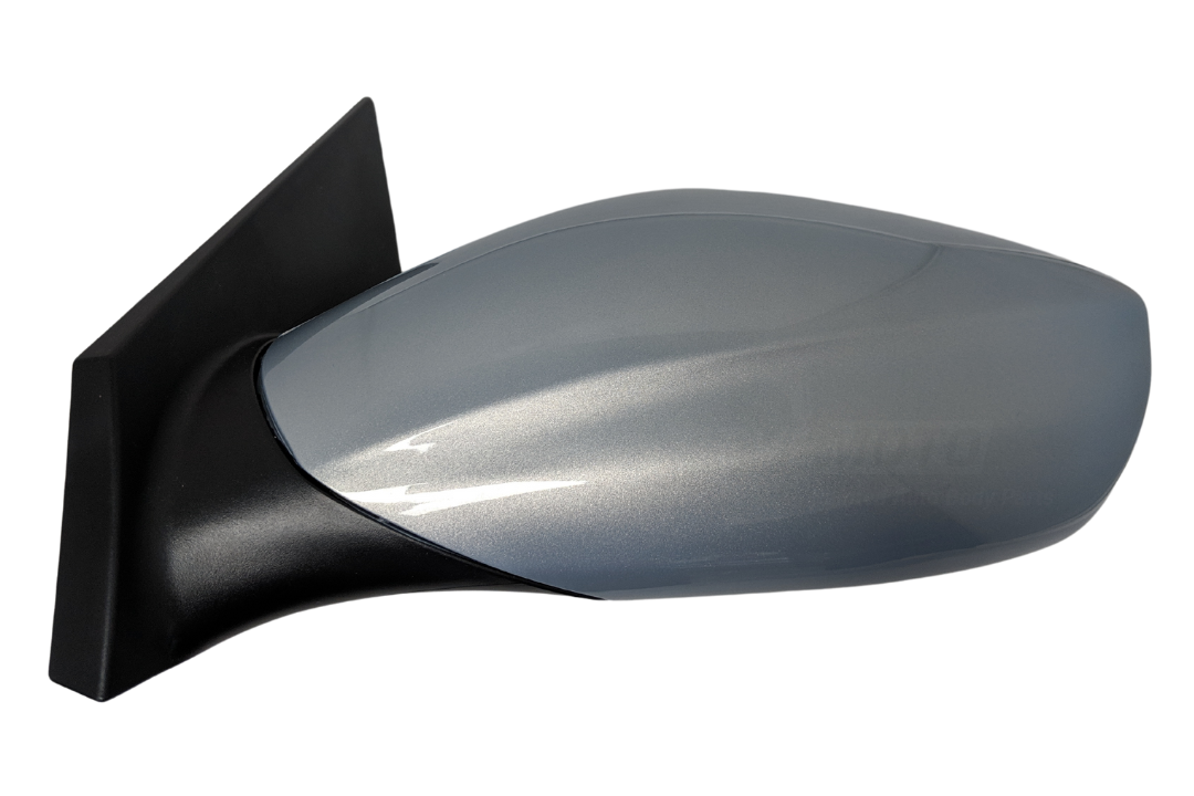 2011-2014 Hyundai Sonata Side View Mirror Painted (WITH: Heat | WITHOUT: Turn Signal Light, Eco Models) Iridescent Silver Blue Pearl (Z3S) 876103Q010 HY1320166