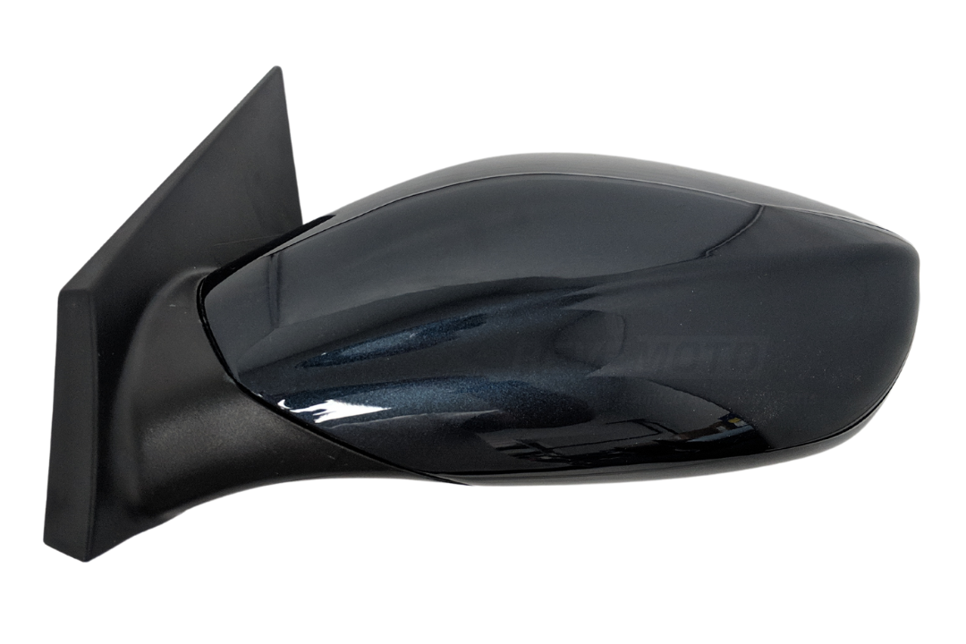2011-2014 Hyundai Sonata Side View Mirror Painted (WITH: Heat | WITHOUT: Turn Signal Light, Eco Models) Pacific Blue Pearl (T3) 876103Q010 HY1320166