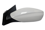 2011-2014 Hyundai Sonata Side View Mirror Painted (WITH: Heat | WITHOUT: Turn Signal Light, Eco Models) White Pearl (JR) 876103Q010 HY1320166