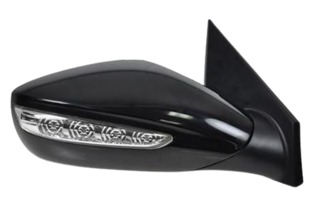 2011-2014 Hyundai Sonata : Side View Mirror Painted (WITH: Turn Signal Light | WITHOUT: Heat, Eco Models) 876203Q100 HY1321167