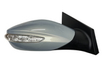 2011-2014 Hyundai Sonata : Side View Mirror Painted (WITH: Turn Signal Light | WITHOUT: Heat, Eco Models) Iridescent Silver Blue Pearl (Z3) 876203Q100 HY1321167