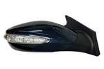 2011-2014 Hyundai Sonata : Side View Mirror Painted (WITH: Turn Signal Light | WITHOUT: Heat, Eco Models) Pacific Blue Pearl (T3) 876203Q100 HY1321167