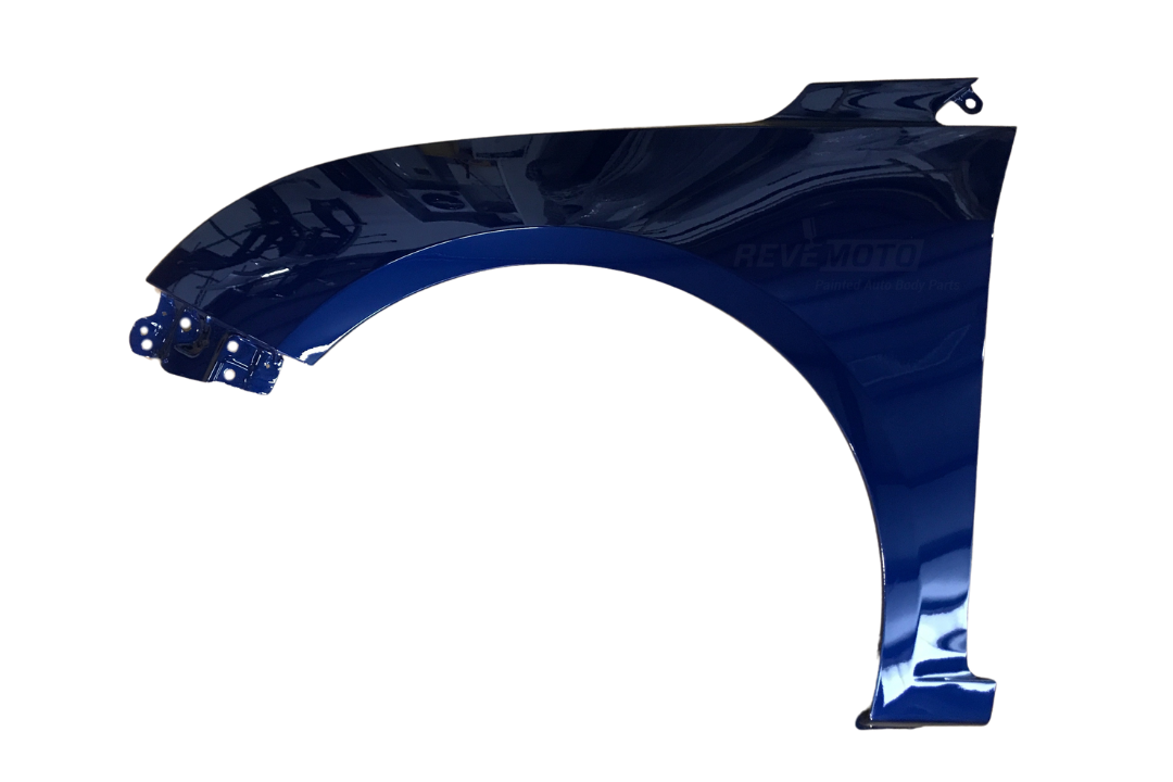 2011-2016 Chevrolet Cruze Fender Painted (Driver-Side) Luxo Blue Metallic (WA933L) 95092194 GM1240370 ReveMoto Painted Auto Parts Replacement 