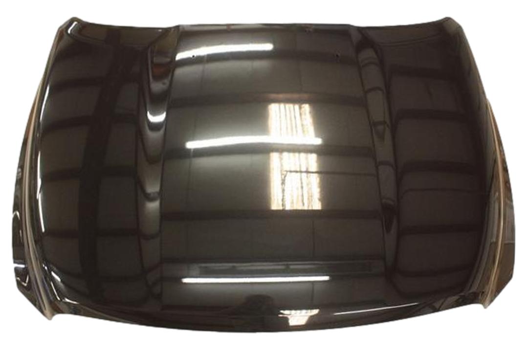 2011-2018 Dodge Ram Hood Painted Painted Hood for 2011-2018 Ram 1500 (Aftermarket | WITHOUT: Hood Scoop | Steel) Brilliant Black Pearl (PXR) 68160234AD CH1230275