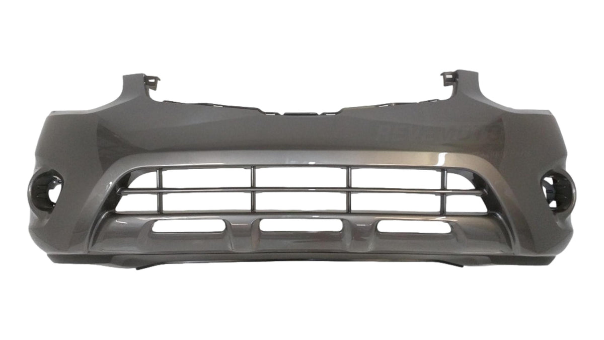 2011-2015 Nissan Rogue Front Bumper Painted Glacier Pearl (QX1) | 2011-2015 Gold Metallic (EAP/K21/K51) 620221VK0H NI1000277