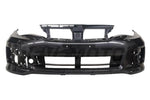 2012-2014 Subaru Impreza WRX Front Bumper Painted Dark Gray Metallic 61K With Large Square Fog Insert Holes 57704FG113 SU1000167 ReveMoto Painted Auto Parts Replacement