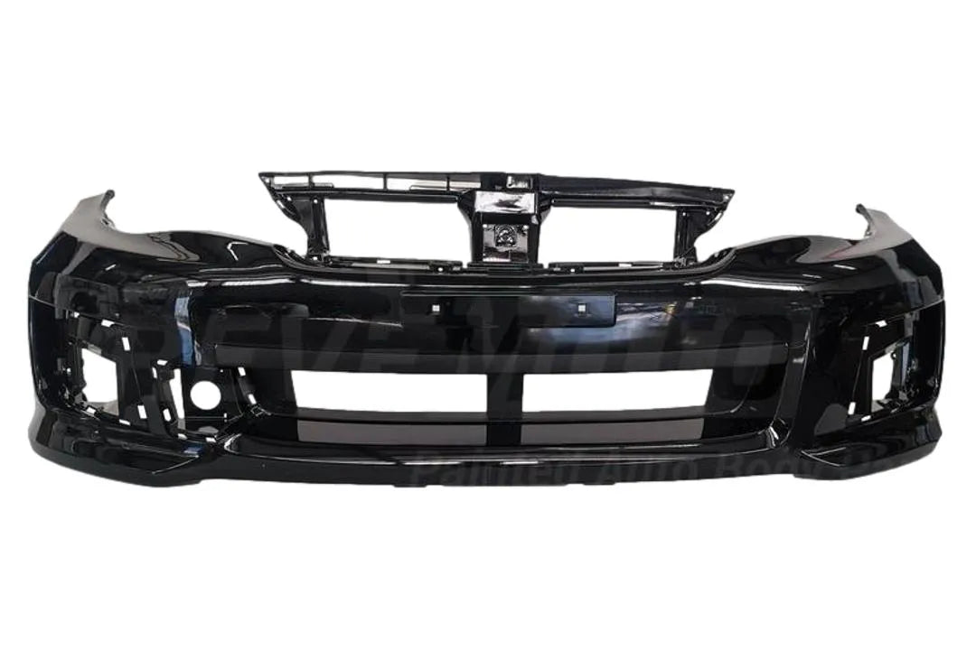2011-2014 Subaru Impreza Front Bumper Painted 7704FG113, Painted Crystal Black Silica Pearl (D4S) ReveMoto Painted Auto Parts Replacement