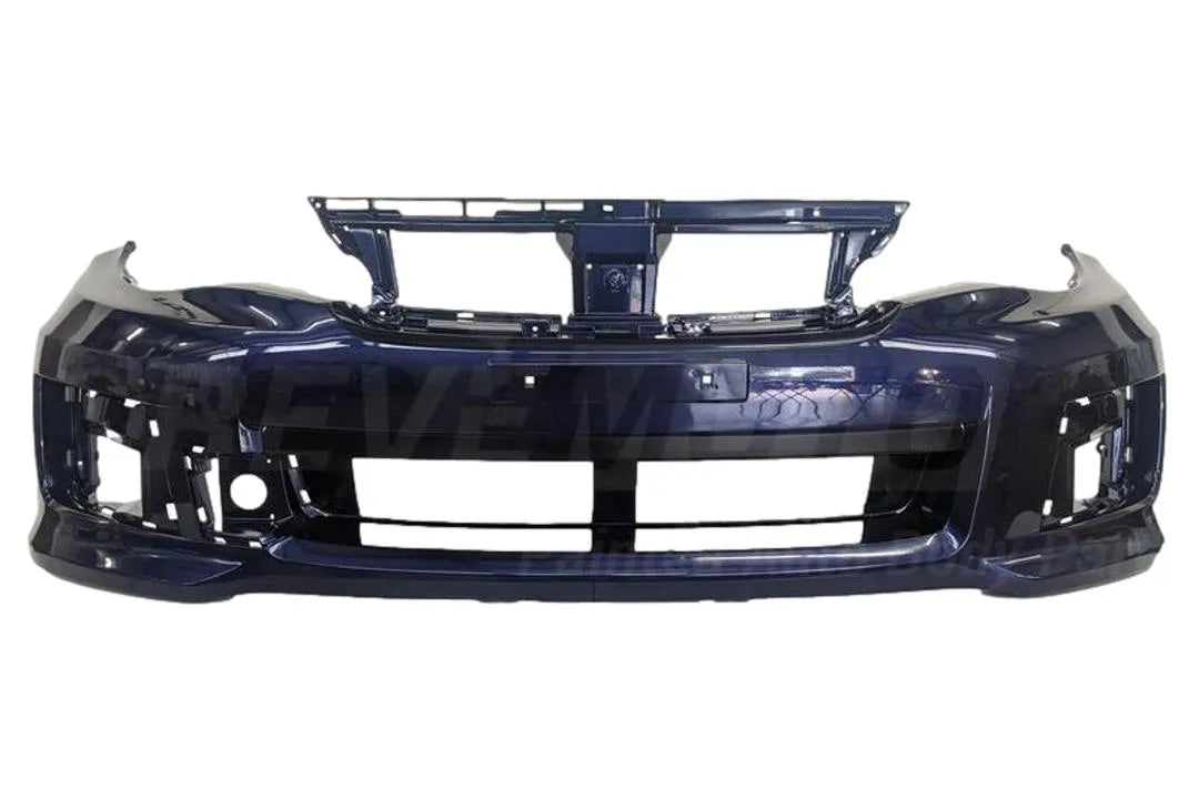 2012-2014 Subaru Impreza WRX Front Bumper Painted Plasma Blue Silica Pearl F9T 57704FG113 SU1000167 ReveMoto Painted Auto Parts Replacement