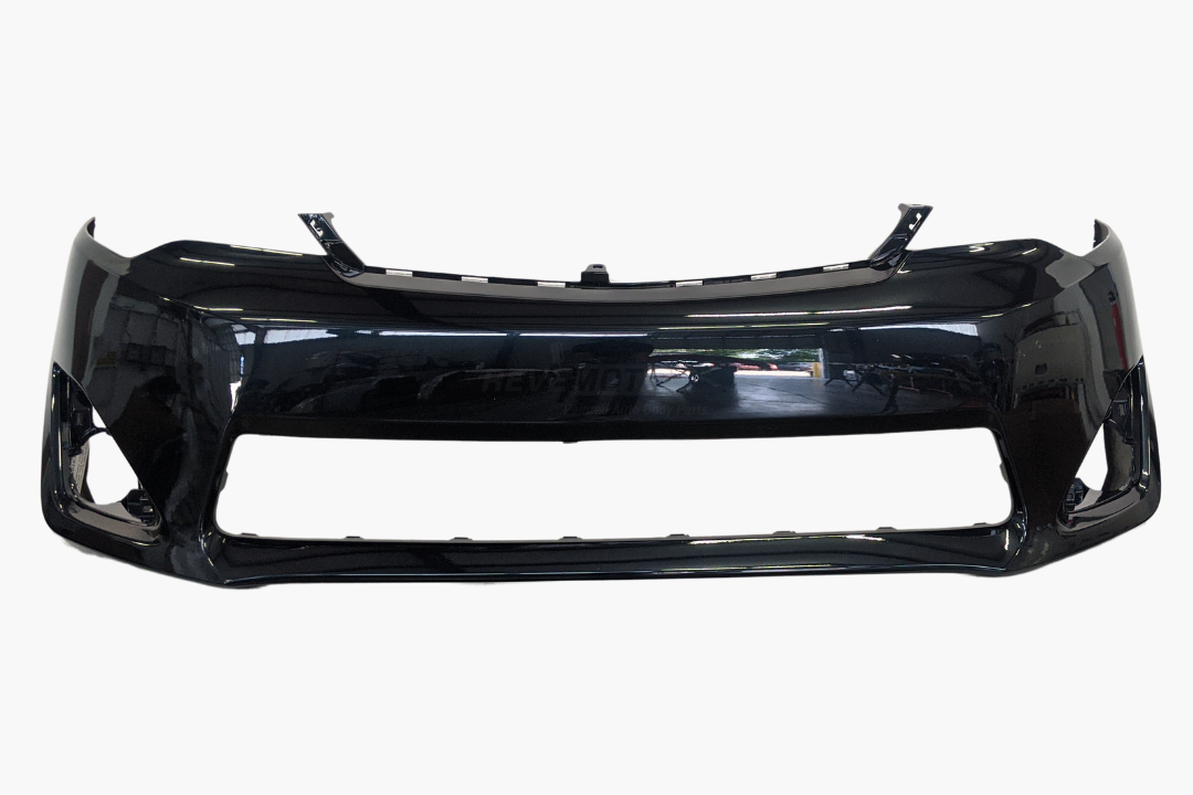 2012-2014 Toyota Camry Front Bumper Painted Dark Steel Mica (1H2) 5211906974 TO1000378 ReveMoto Painted Auto Parts Replacement 