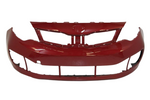2012-2015 Kia Rio Front Bumper Painted (Sedan Models) Signal Red Metallic (BEG) 865111W000 KI1000159 ReveMoto Painted Auto Parts Replacement 