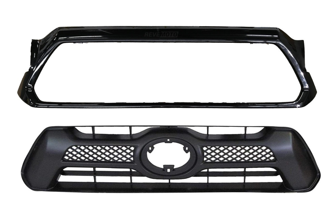 2012-2015 Toyota Tacoma Grille Painted Black Sand Pearl (209) 
 5310004471 TO1200349 