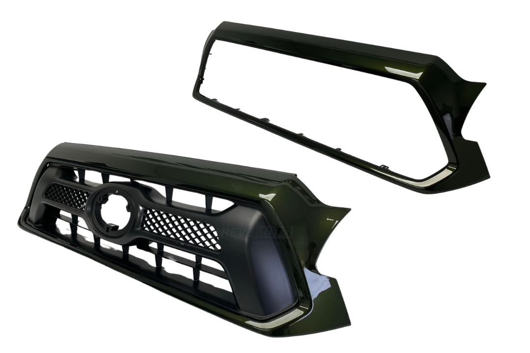 2012-2015 Toyota Tacoma Grille Painted Spruce Mica (6V4) 5310004471 TO1200349