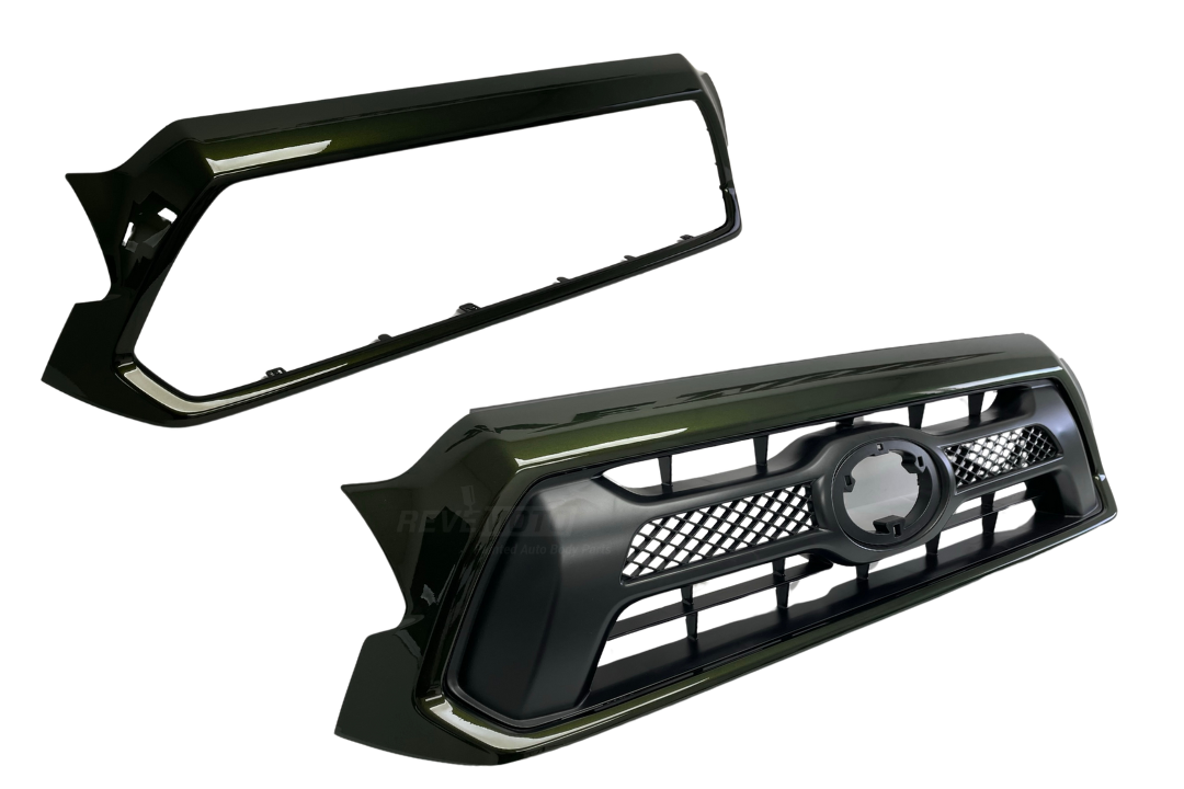 2012-2015 Toyota Tacoma Grille Painted Spruce Mica (6V4) 5310004471 TO1200349