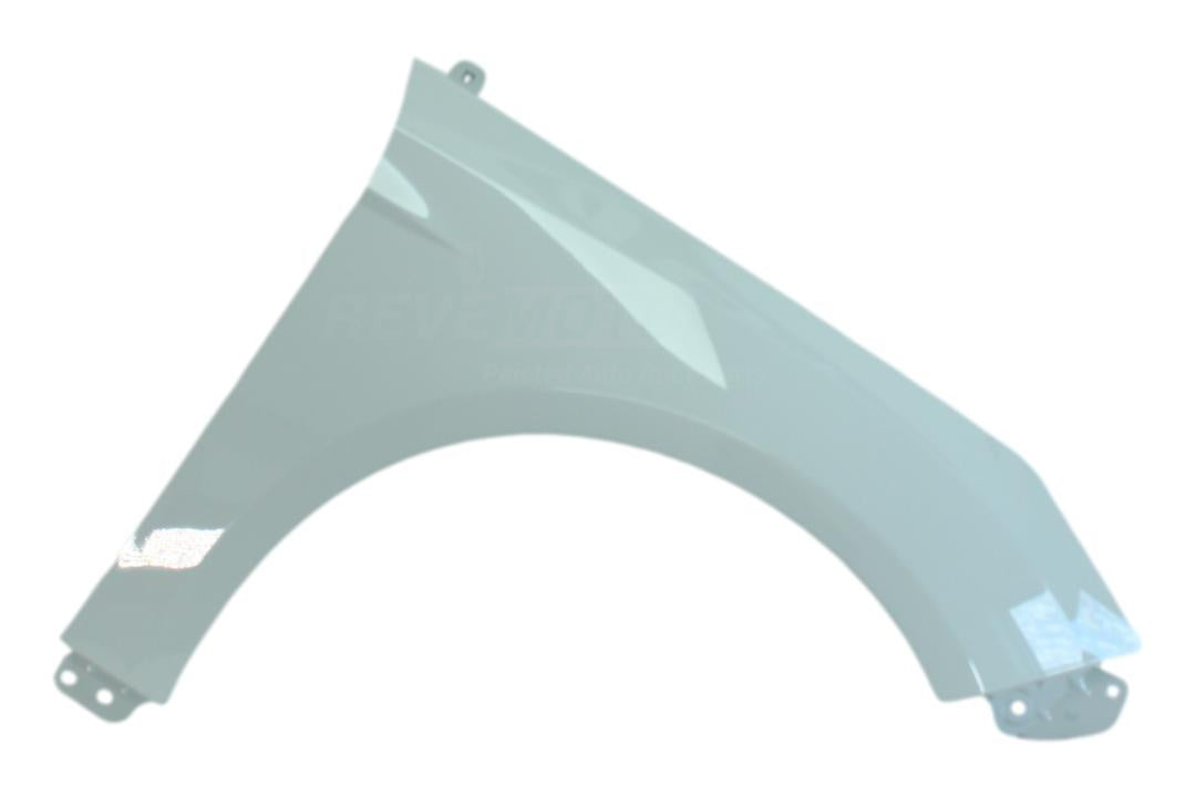 23844 2012-2018 Ford Focus Fender Painted Oxford White (YZ/Z1) WITHOUT Side Lamp Holes _ Right, Passenger-Side BM5Z16005B FO1241287