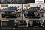 2013-2015 Lexus GS350 / GS450h to F Sport Front Bumper Conversion - Before and After Image  Comparison