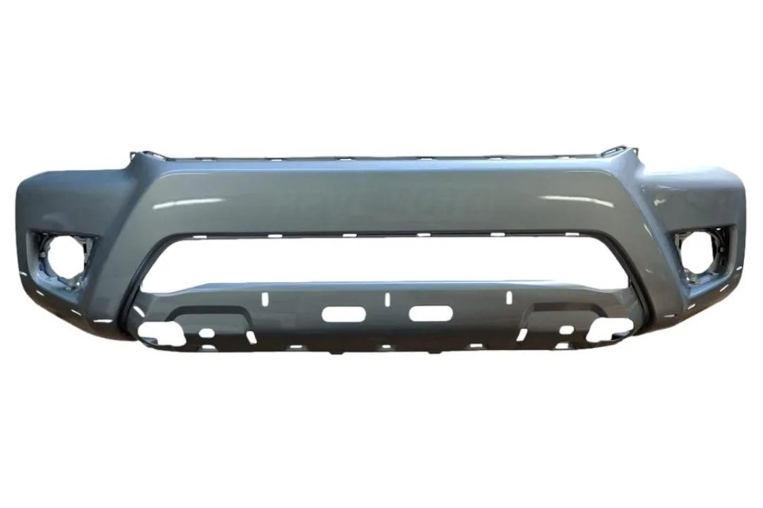2013-2015 Toyota Tacoma Front Bumper Painted Silver Streak Mica (1E7) 5211904906 TO1000386 ReveMoto Painted Auto Body Parts