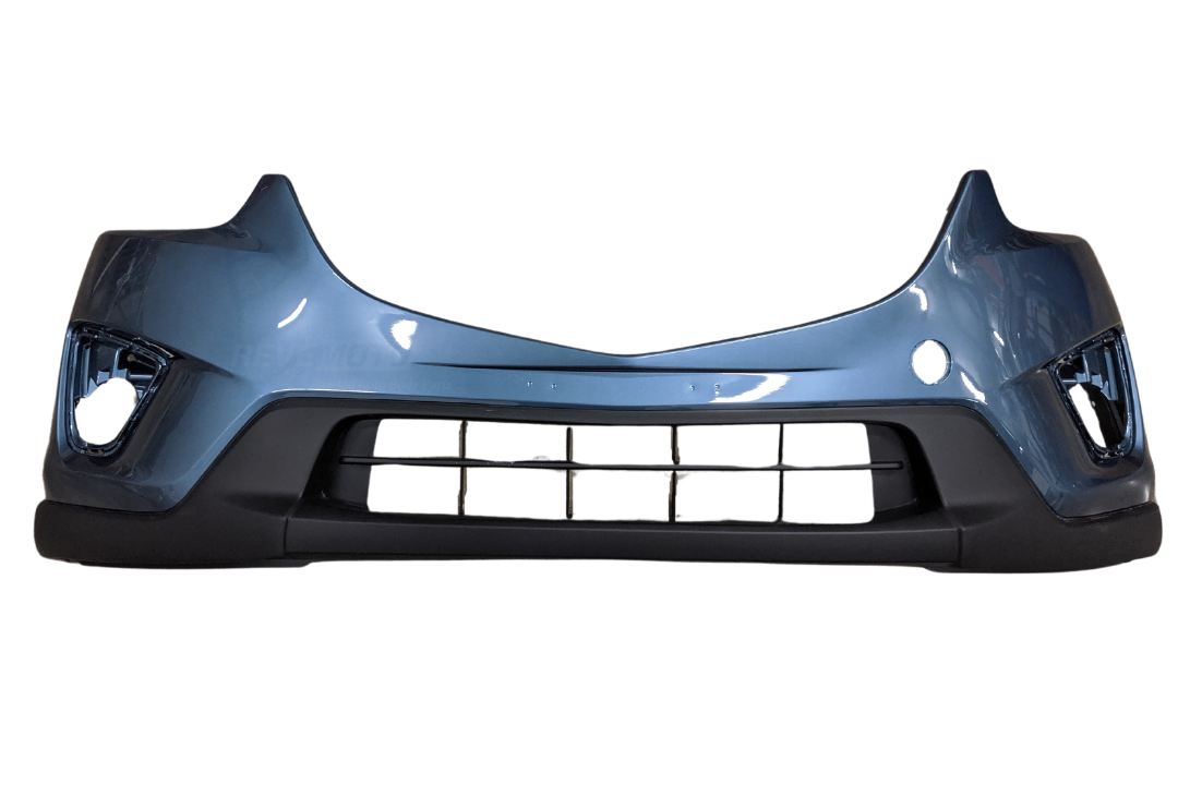 2013-2016 Mazda CX-5 Front Bumper Painted Blue Reflex Mica (42B) KD4550031BB MA1000236 ReveMoto Painted Auto Parts Replacement 