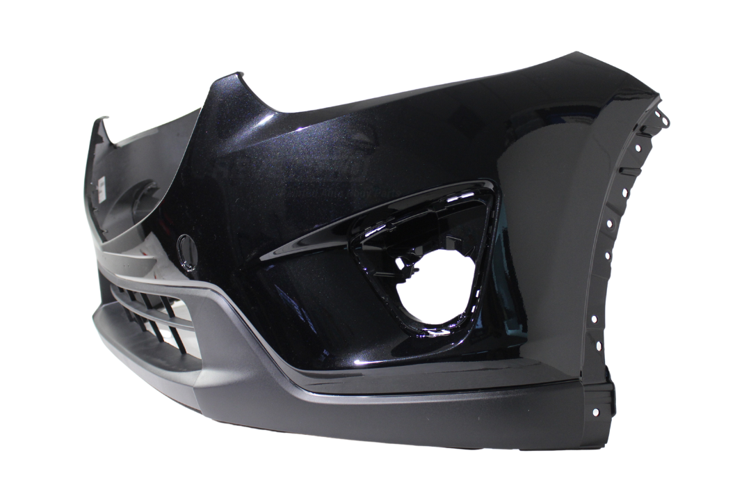 2013-2016 Mazda CX-5 Front Bumper Painted Jet Black Mica (41W) KD4550031BB MA1000236 ReveMoto Painted Auto Parts Replacement 