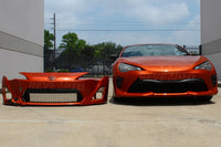 2013-2016 Scion FR-S to 2017-2020 Toyota 86 Painted Front Bumper Conversion Kit 