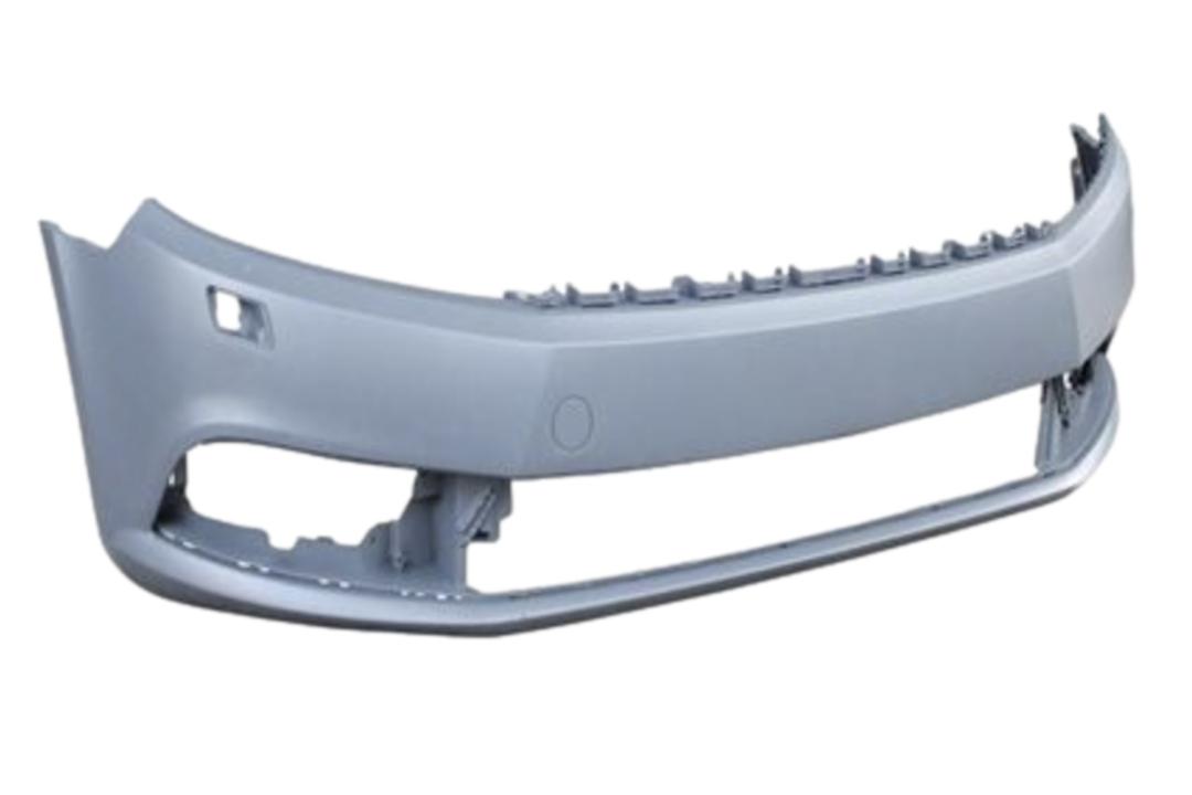 2013-2017 Volkswagen Passat CC Front Bumper Painted (WITHOUT: Park Assist Sensor Holes) ReveMoto Painted Auto Body Parts