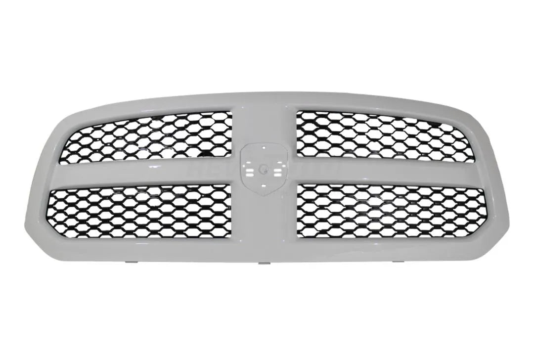 22024 2013-2018 Dodge Ram 1500 Chrome Grille to Painted to Match Grille 68197703AA Bright White (PW7)