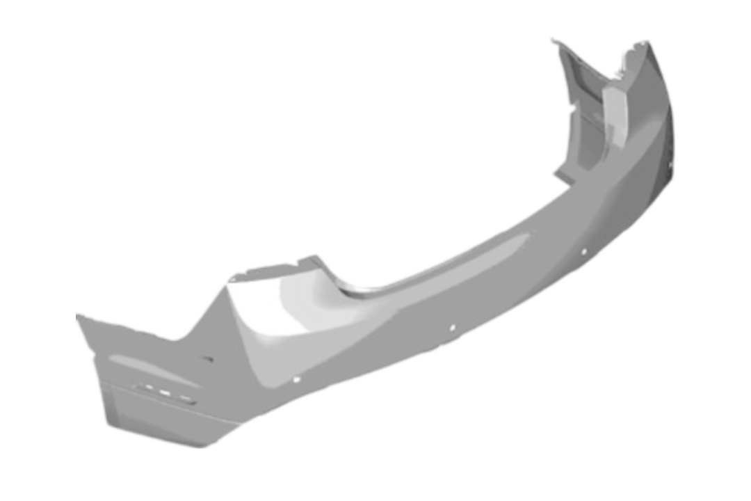 2013-2020 Lincoln MKZ Rear Bumper Painted (WITH: 3.7L V6 - Gas) DP5Z17906RAPTM ReveMoto Replacement Painted Car Parts Painted Auto Parts