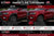 2013-2022 Jeep Grand Cherokee Painted Fender Flare Conversion (OEM Style | Set of 6) | Painted to Match, Ready to Install Deep Cherry Crystal Red Pearl (PRP)
