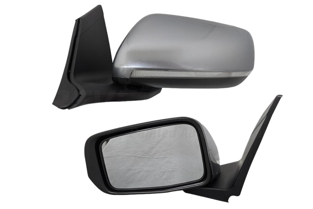 2013 Honda CR-Z Painted Side View Mirror Storm Silver Metallic (NH642M) 76250SZT305