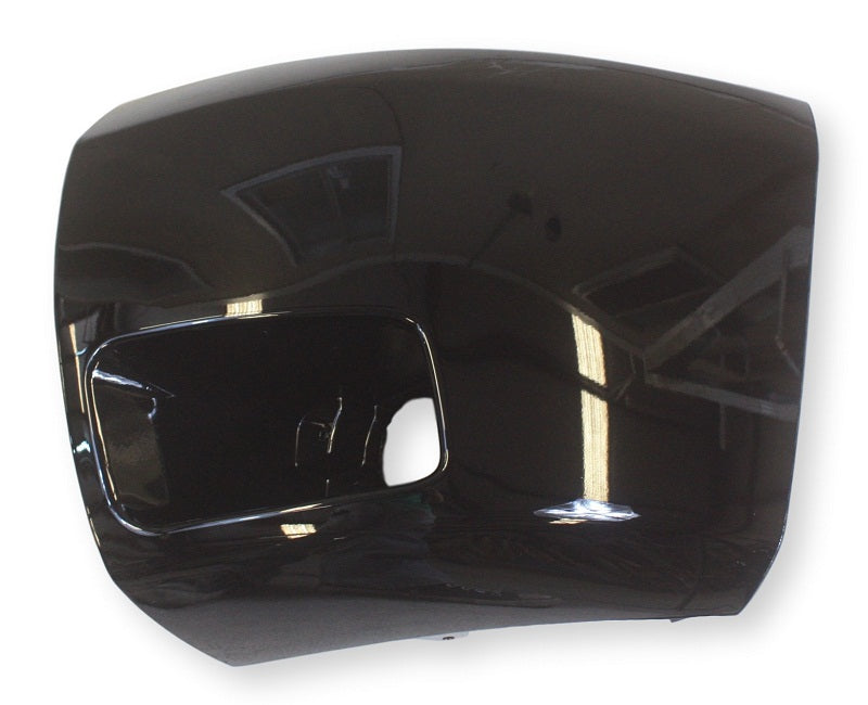 2007 Chevrolet Silverado Front Bumper End Painted Black (WA8555)_ With Foglight