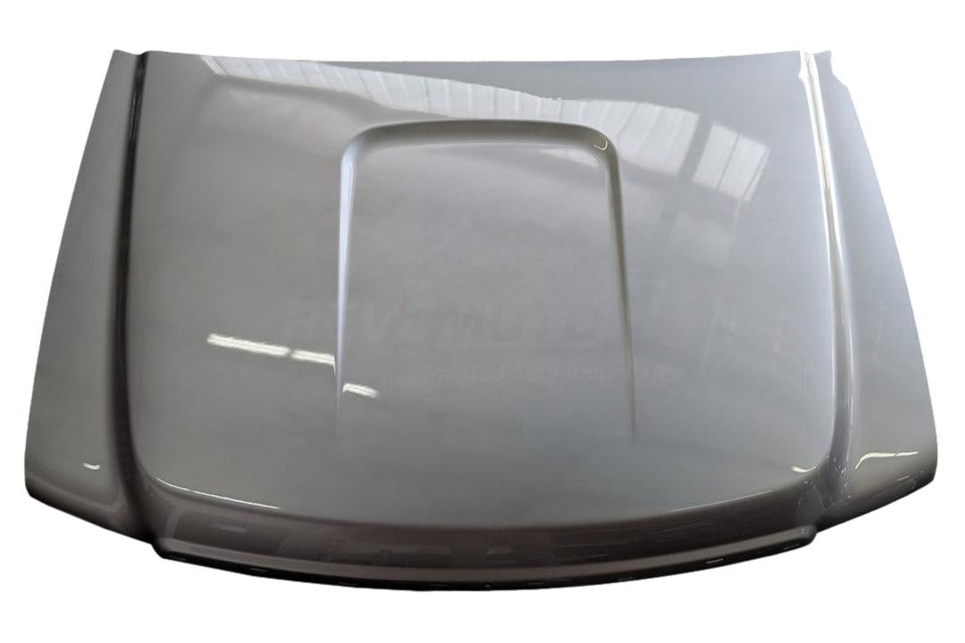2007-2013 GMC Sierra Hood Painted (1500) Switchblade Silver Metallic (WA636R) 20863104_GM1230359