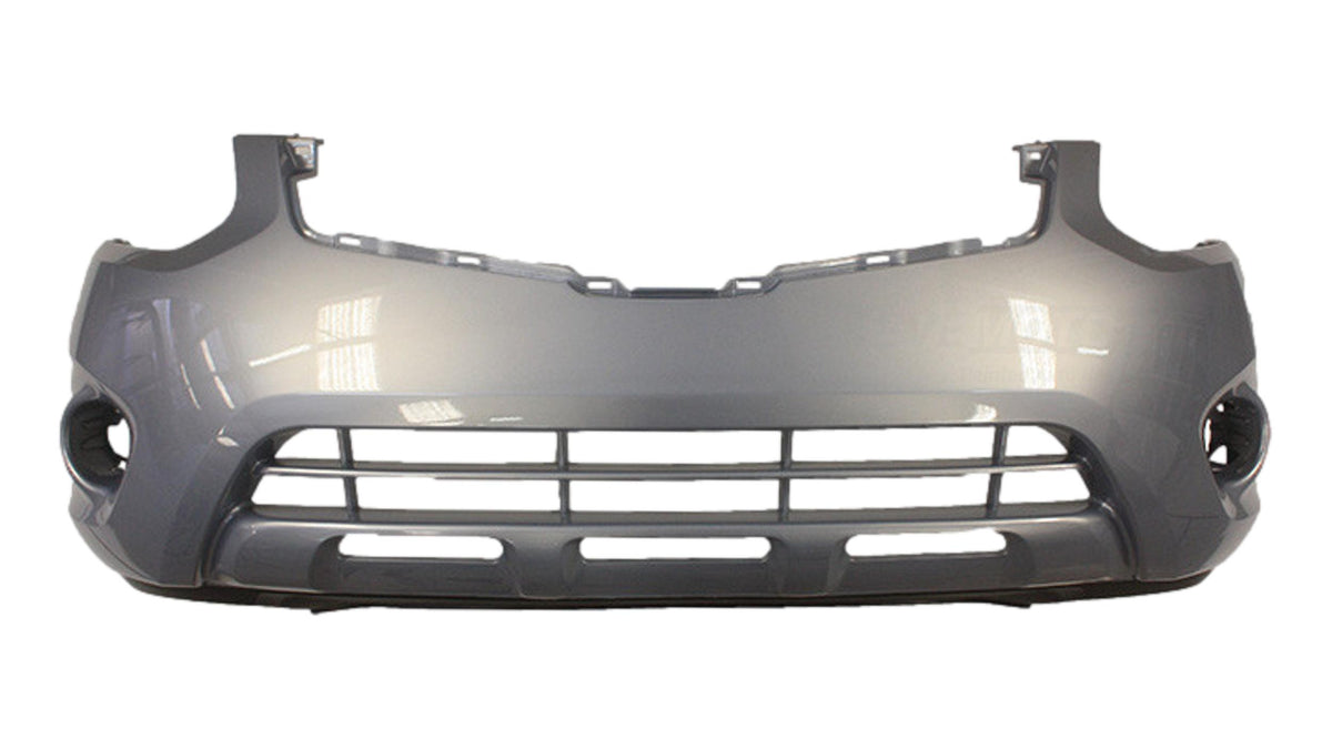 2011-2015 Nissan Rogue Front Bumper Painted Airtech Blue Metallic (FAF) 620221VK0H NI1000277