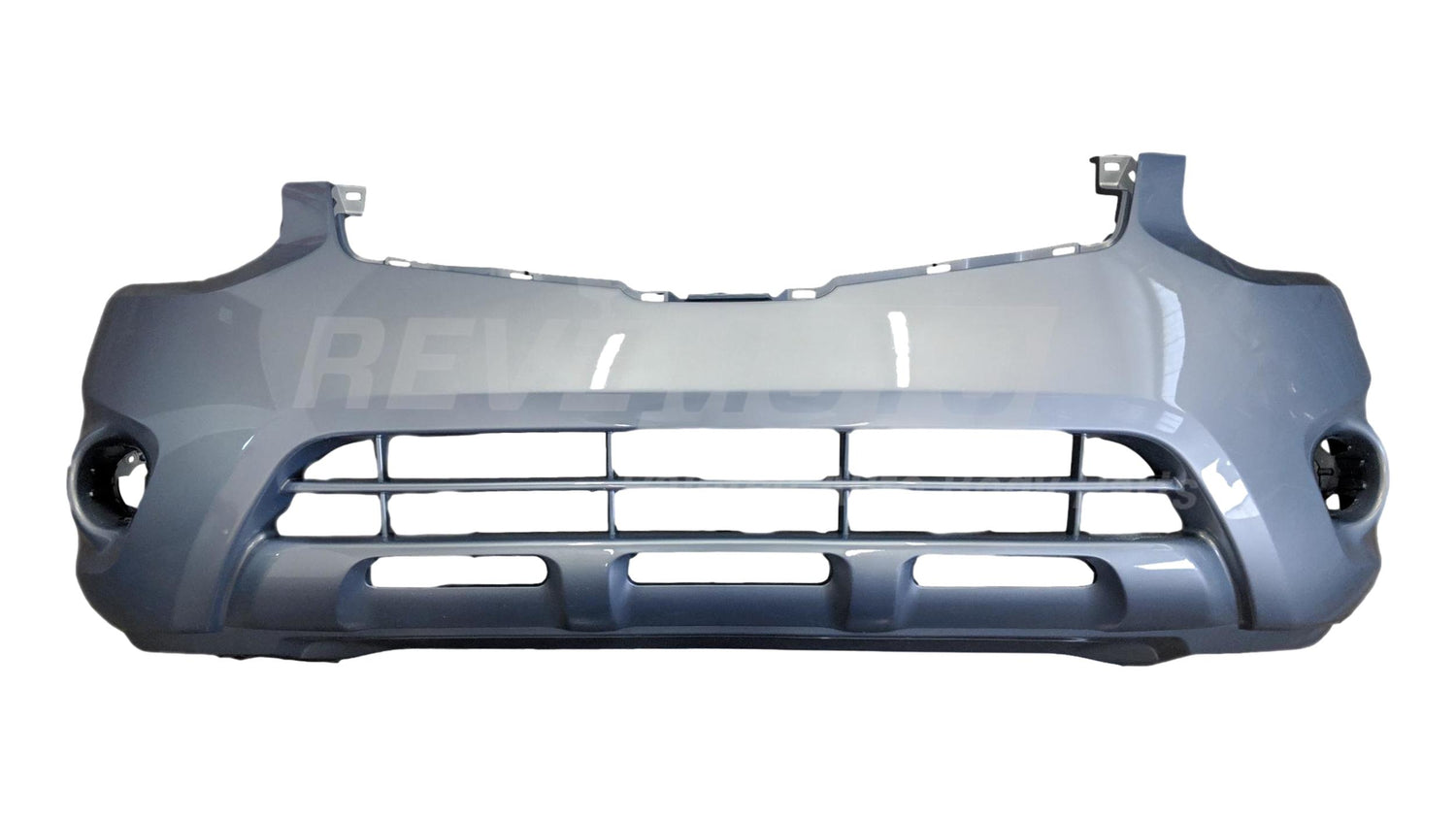 2011-2015 Nissan Rogue Front Bumper Painted Airtech Blue Metallic (FAF) 620221VK0H NI1000277