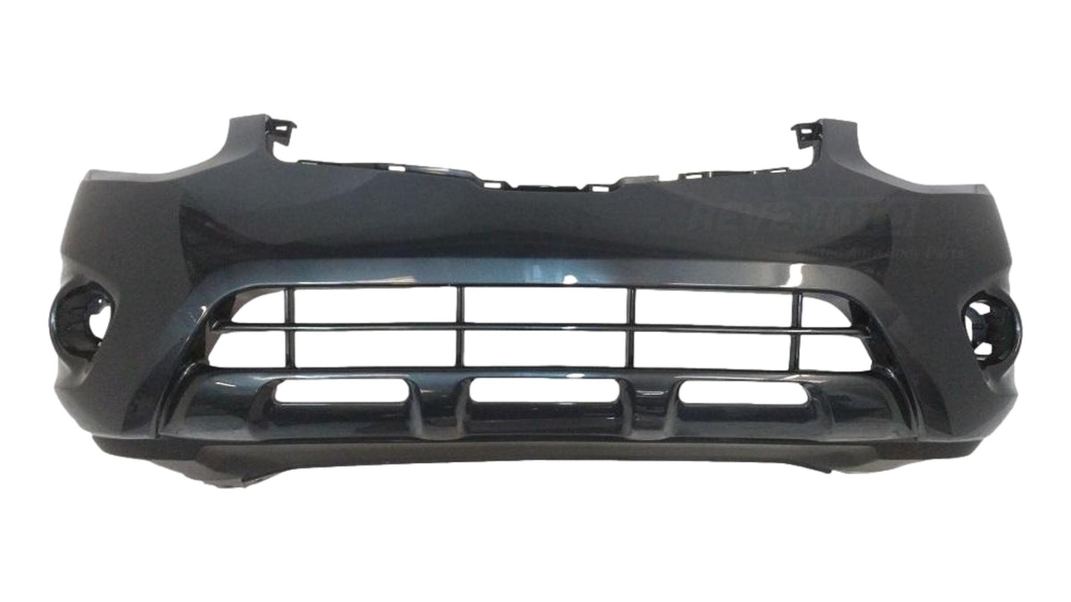 2011-2015 Nissan Rogue Front Bumper Painted Dark Blue Metallic (RAQ) 620221VK0H NI1000277
