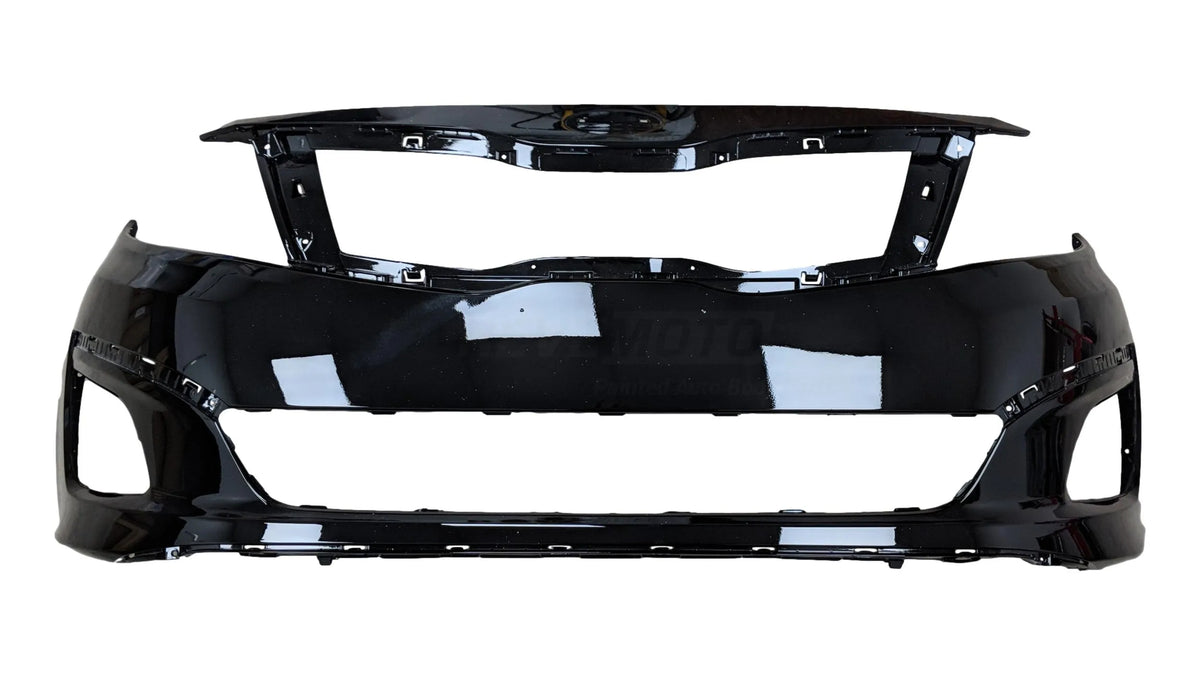 2014-2015 Kia Optima Front Bumper Painted (USA Built) Ebony Black (EB) 865114C500 KI1000168