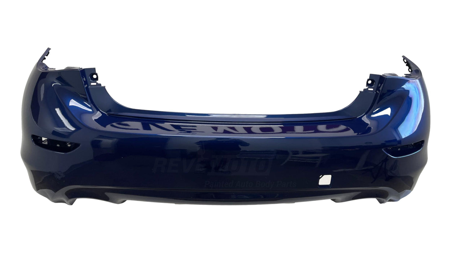 25810 - 2014-2017 Infiniti Q50 Rear Bumper Painted Blue Pearl (RAY) 850224GA0H IN1100152
