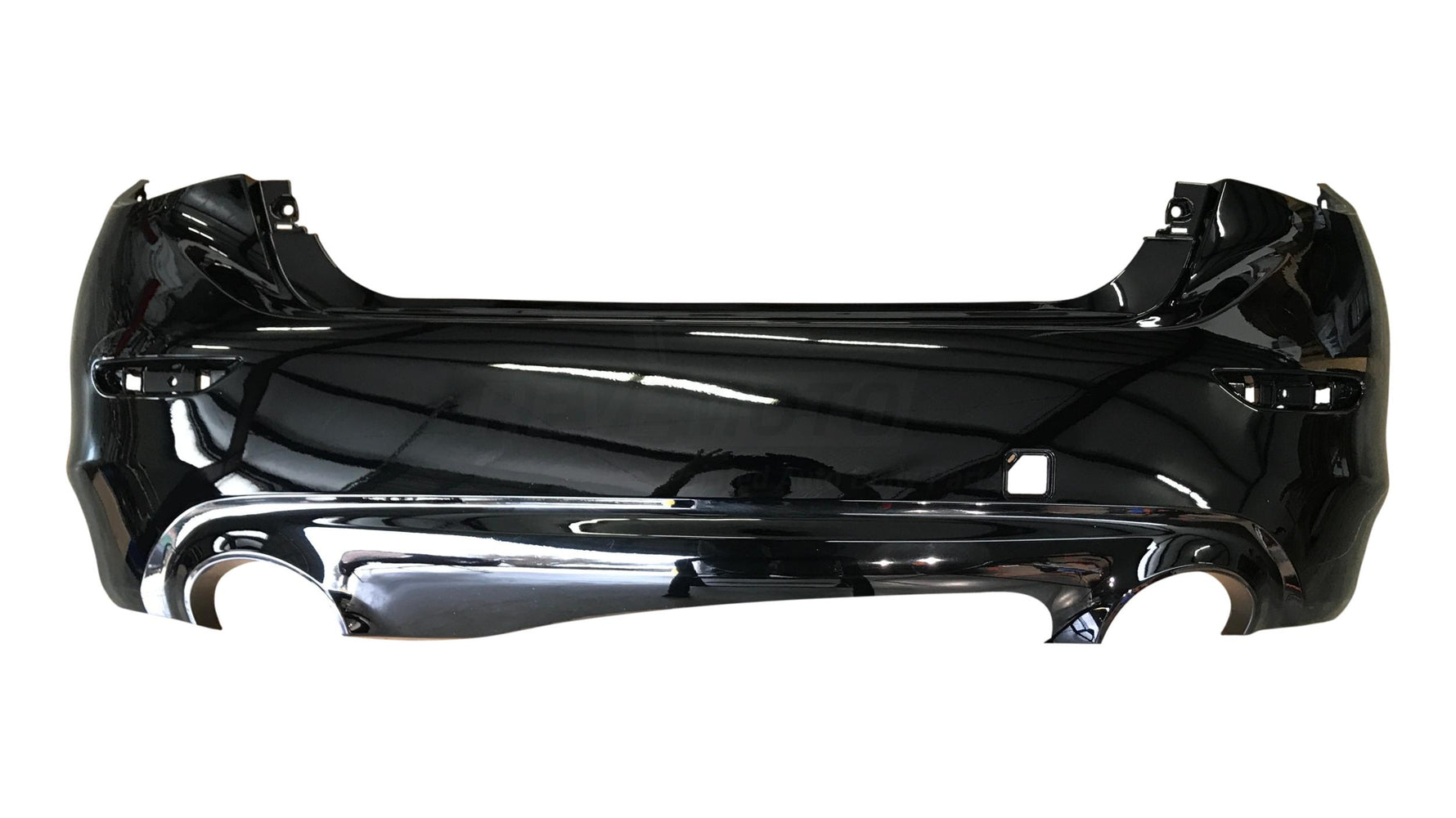 13385 - 2014-2017 Infiniti Q50 Rear Bumper Painted (WITHOUT: Park Assist Sensor Holes) 850224GA0H IN1100152