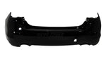 21521 2014-2017 Infiniti Q50 Rear Bumper Painted (WITHOUT: Park Assist Sensor Holes) Black Obsidian (KH3) 850224GA0H IN1100152