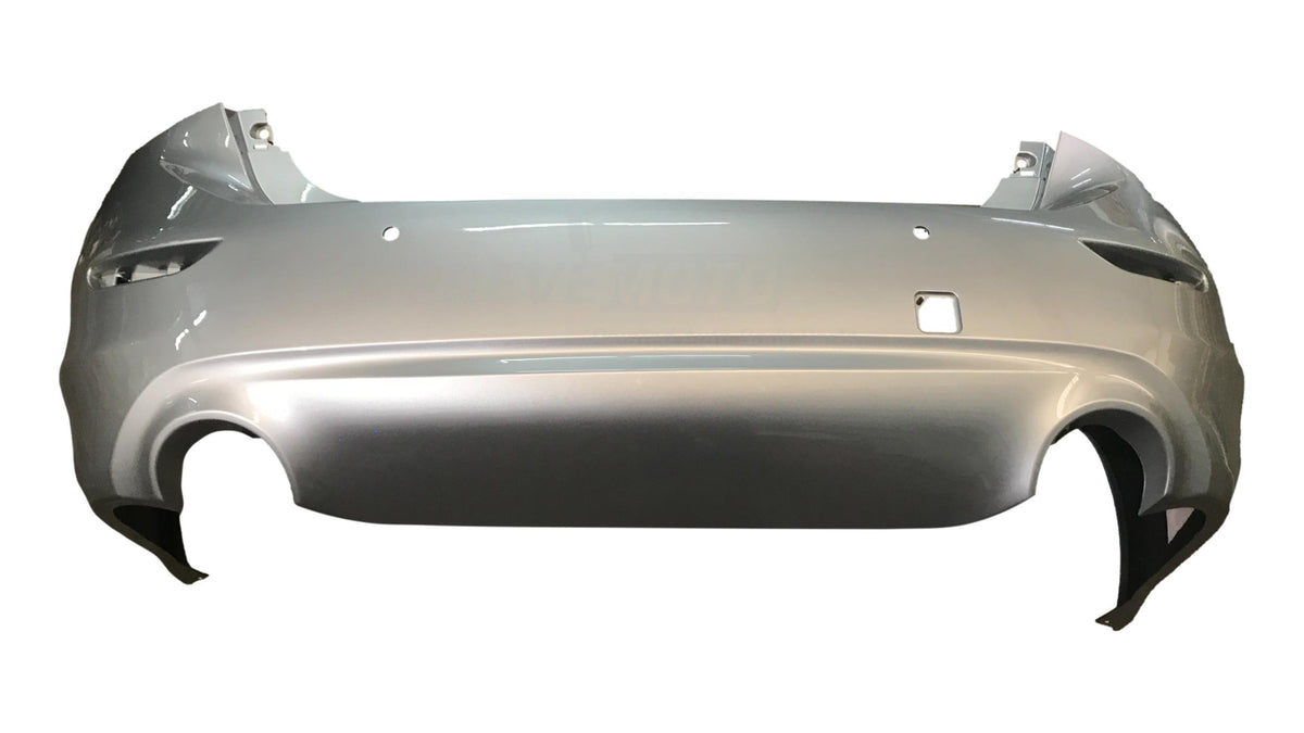 18314 2014-2017 Infiniti Q50 Rear Bumper Painted (WITH: Park Assist Sensor Holes) Liquid Platinum Metallic (K23) 850224GB0H IN1100153