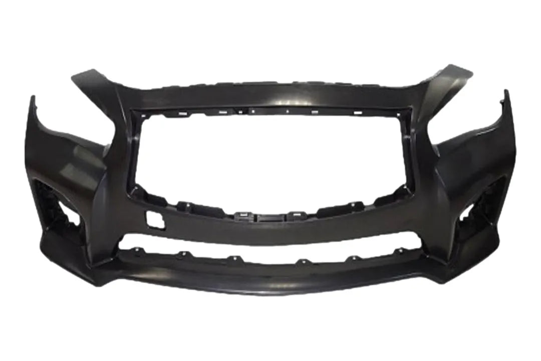 2014-2017 Infiniti Q50 to 2016-2017 Infiniti Q50s Painted Front Bumper Conversion Kit ReveMoto Painted Auto Parts Replacement 