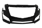 2014-2019 Cadillac CTS Front Bumper Painted (WITHOUT: Collision Alert and Park Assist Sensor Holes) Black (WA8555) 84033411 GM1000956 ReveMoto Replacement Painted Car Parts Painted Auto Parts