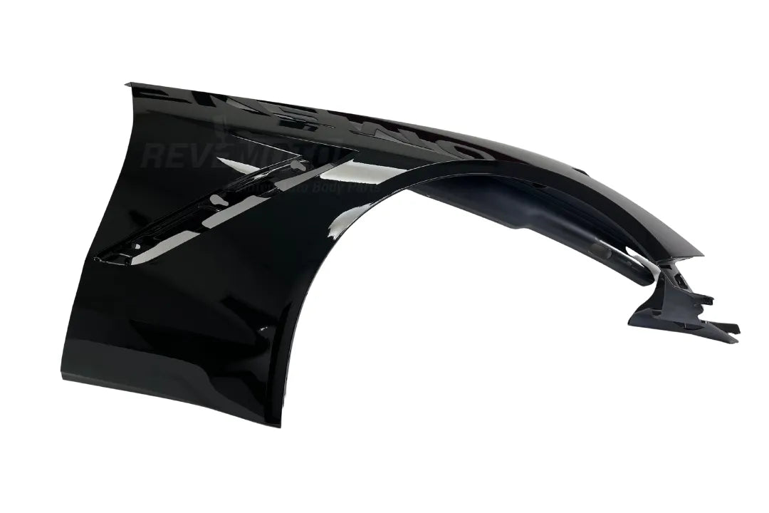 2014-2019 Chevrolet Corvette Fender Painted (Stingray Models) Right, Passenger-Side Black (WA8555) 84423757 ReveMoto Painted Auto Body Parts