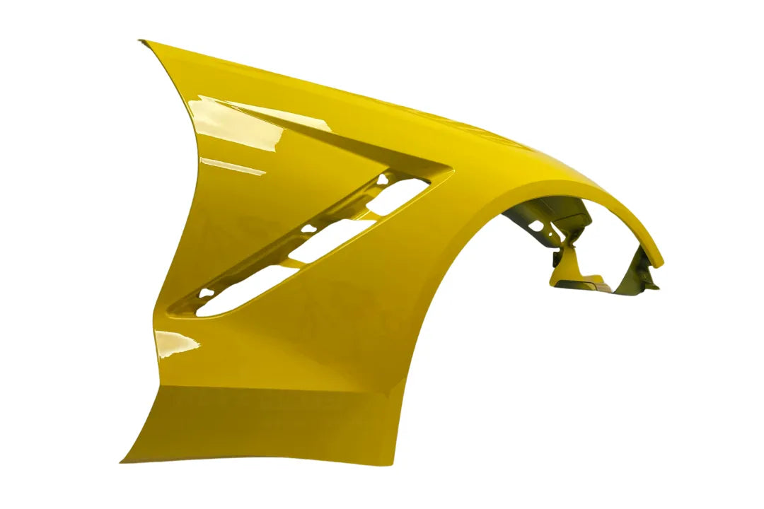 2014-2019 Chevrolet Corvette Fender Painted Velocity Yellow (WA300N) 84423757 ReveMoto Painted Auto Parts Replacement